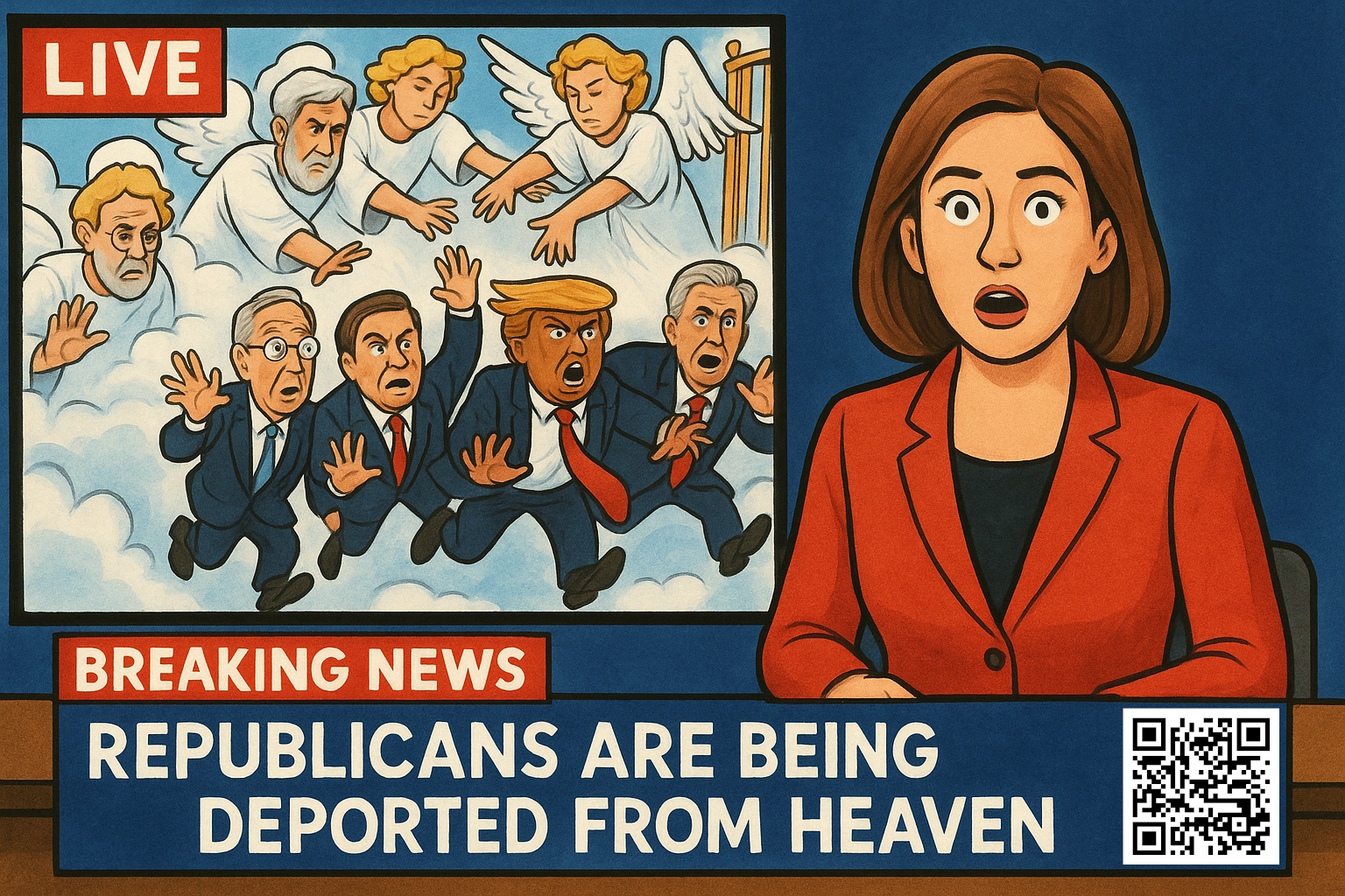 Deported From Heaven (with QR Code)